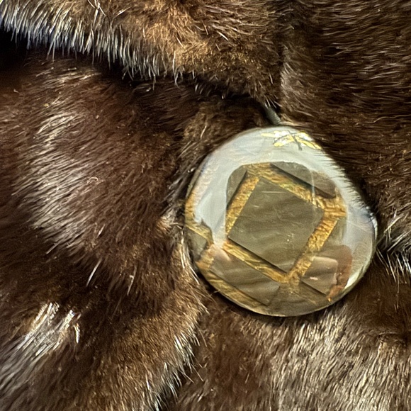 💎 Luxurious Vintage Mink Fur Coat - Leclair & Faucher, Montreal SZ L/XL - Picture 8 of 15